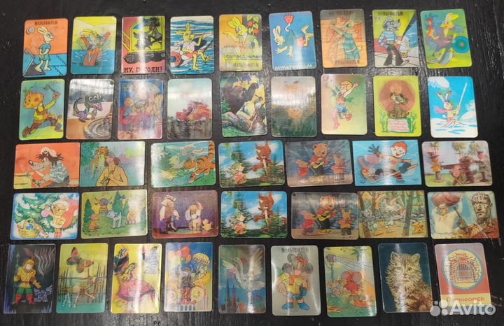 Календарик СССР мульфильмы, переливашка кино