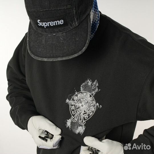 Chrome hearts свитшот oversize