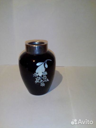 Чайница кобальтовая без крышки