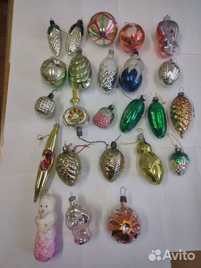 Елочные игрушки СССР