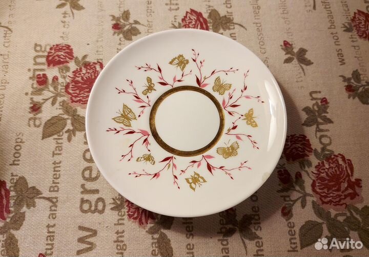 Чайная пара Бабочки, лфз, 1980-е