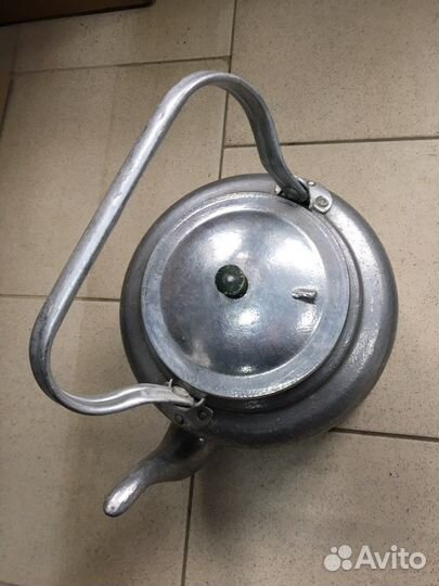 Чайник советский алюминиевый литой 5 литров 1956г