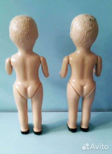 Винтажные целлулоидные куклы Breveté sgdg