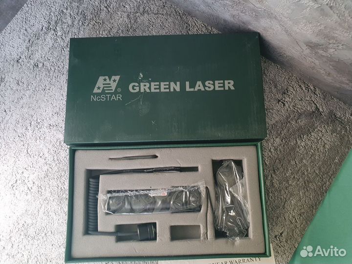 Лцу зеленый на прицел 25.4 мм NcStar aslg