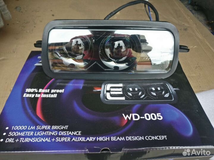 Надфарники на ниву диодные 2121-21213