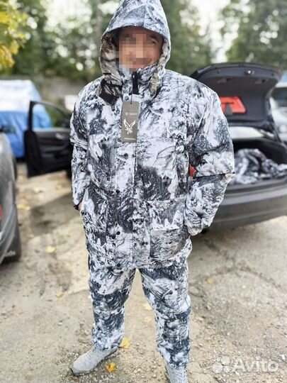 Костюм горка белый лес