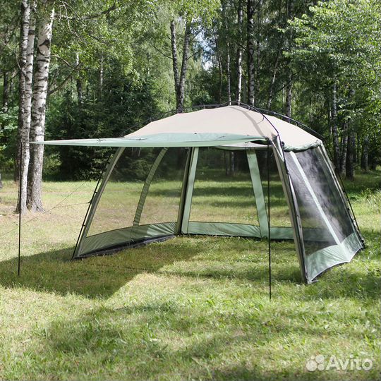 Палатка-Шатёр BTrace Camp зеленый