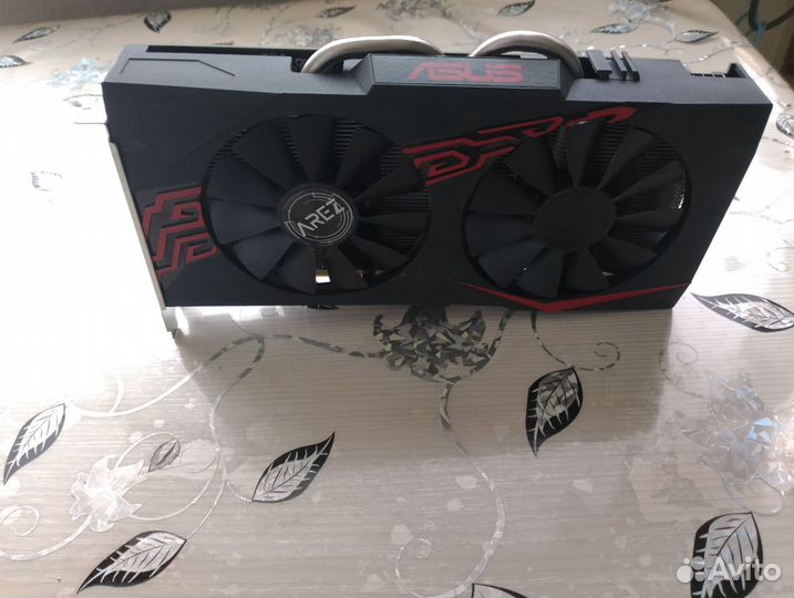 Видеокарта rx580 8gb asus