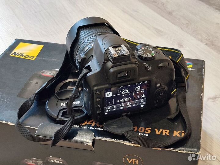 Nikon D3400 18-105 VR kit