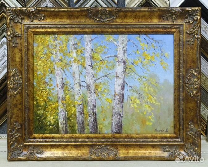 Картина масло А. Метелев