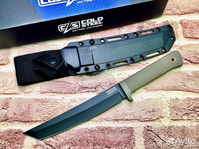Нож Cold Steel CS49lrtdebk Recon Tanto, Dark Earth