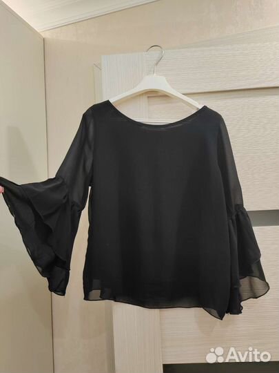 Блузка на девочку hm черная