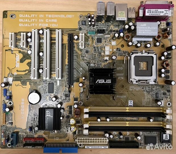 Материнская плата asus P5GD2-X. Сокет: LGA775