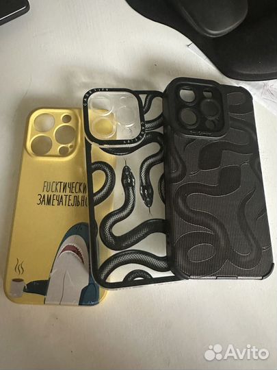 3 Чехла на iPhone 14 pro - за всё