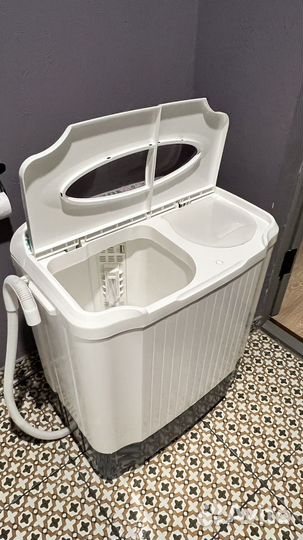 Стиральная машина Славда WS-50PET. Полуавтомат