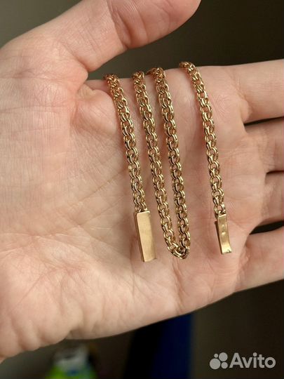 Золотая цепь 13,1 грамма