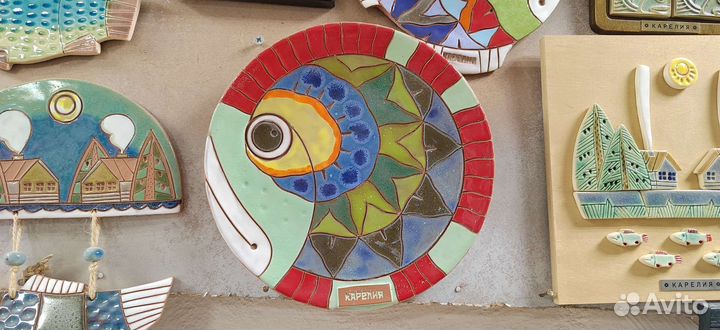 Керамика подарок из Карелии