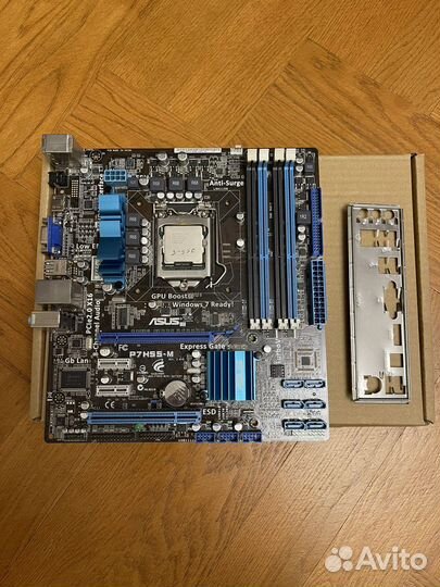Материнская плата Asus p7h55m
