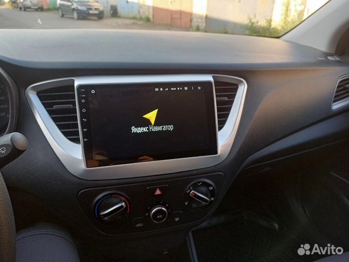 Android магнитола Hyundai Solaris,есть teyes