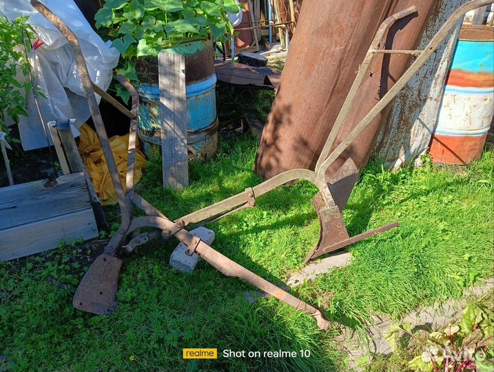 Конный плуг