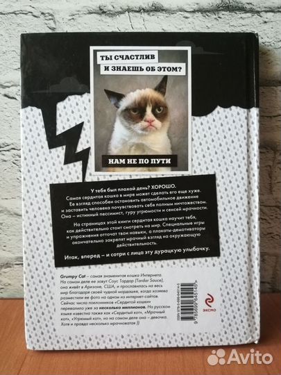 Книга о сердитой кошке