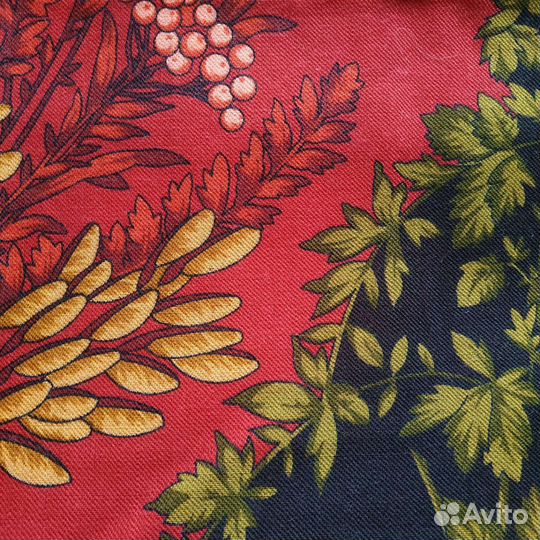 Рябина 7 В.Зубрицкий платок Павловопосадский 146см