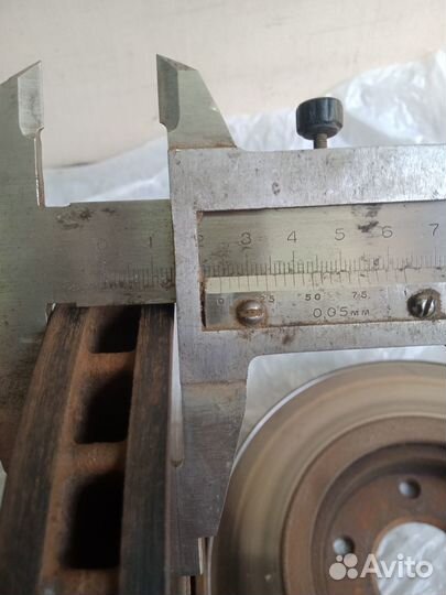 Диски тормозные передние Nissan Qashqai