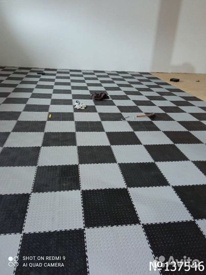Модульная пвх плитка для гаража