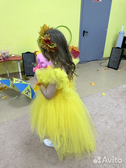 Платье для девочки 122-128