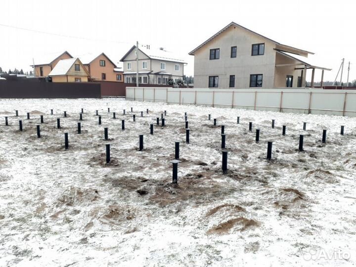 Фундамент / Винтовые сваи под ключ