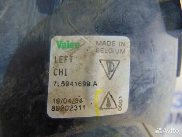 Фара противотуманная левая для Porsche Cayenne 1 2