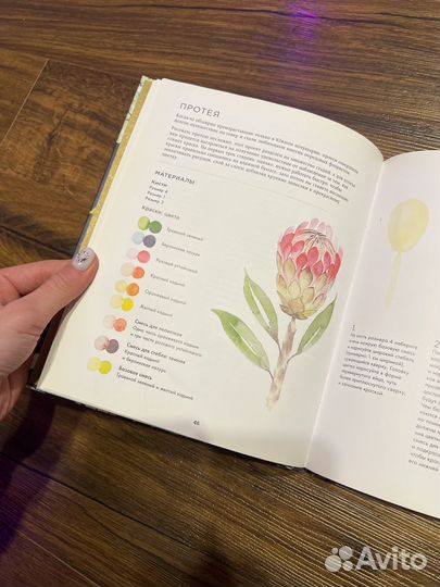 Книга botanical painting