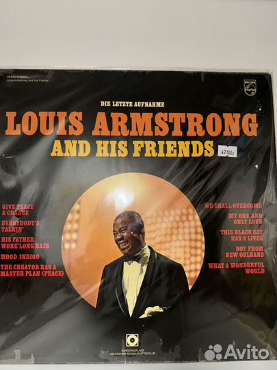 Зарубежные виниловые пластинки Louis Armstrong