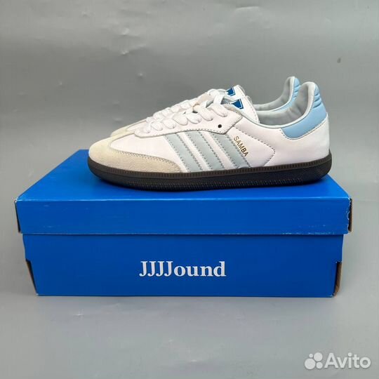 Кроссовки Samba OG White Halo Blue