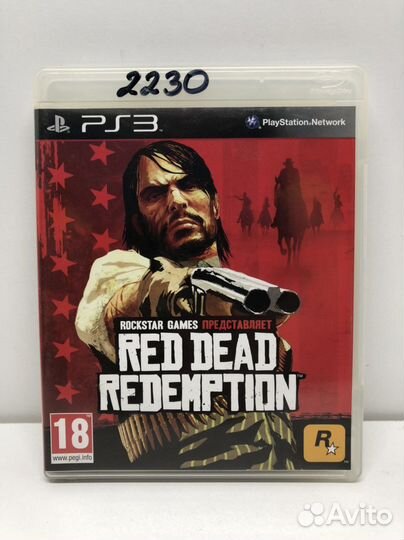 Диск Red dead redemption с картой для PS3