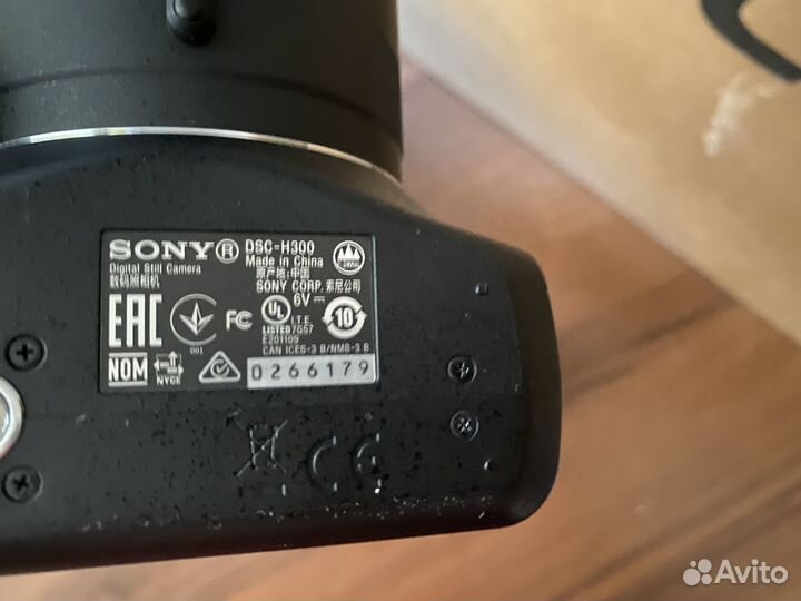 Фотоаппарат Sony cyber shot dsc-h300