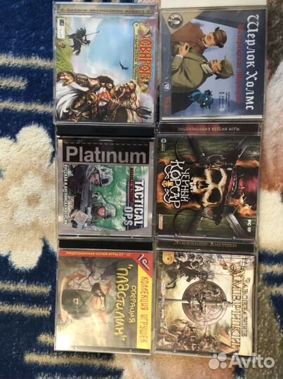 Диски с играми на пк