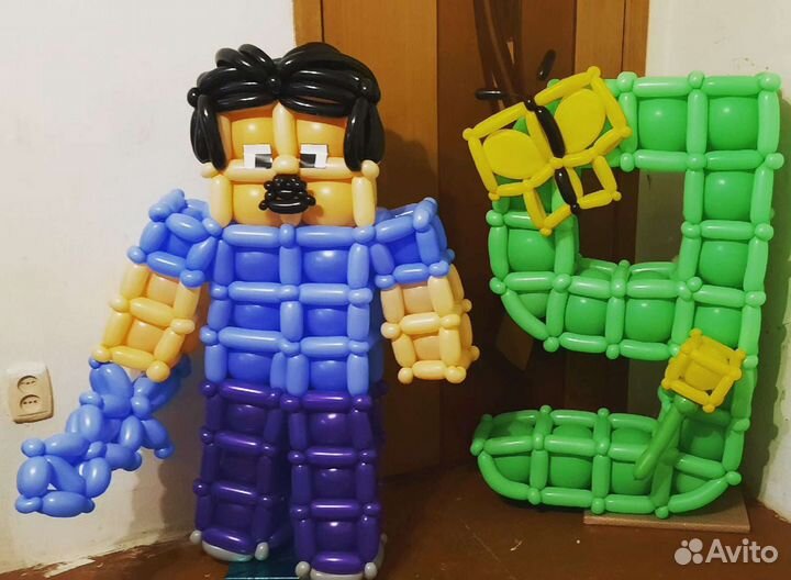 Воздушные шары, гелиевые шары, фигуры из шаров