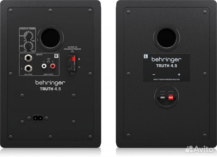Студийные мониторы Behringer truth 4.5