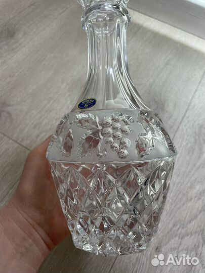 Графин хрустальный bohemia