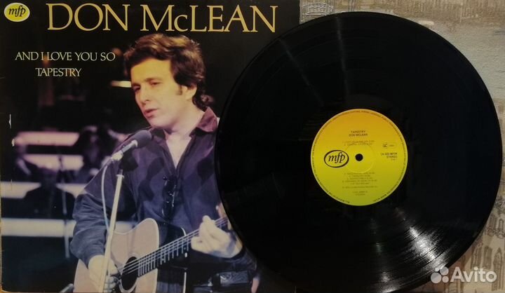 Пластинки Don Mclean; Roger Whittaker;Louis Davids