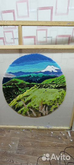 Тафтинговый Ковер ручной работы