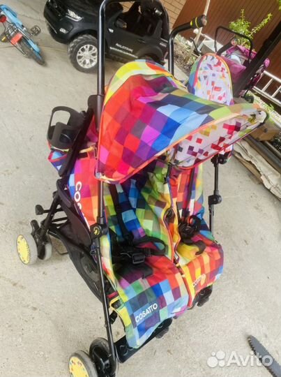 Коляска Cosatto для двойни прогулка
