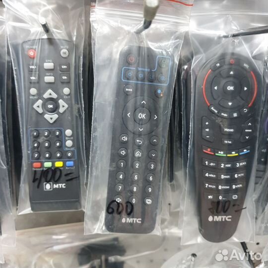 Пульты МТС тв