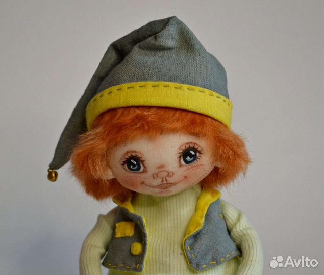 Текстильная интерьерная кукла