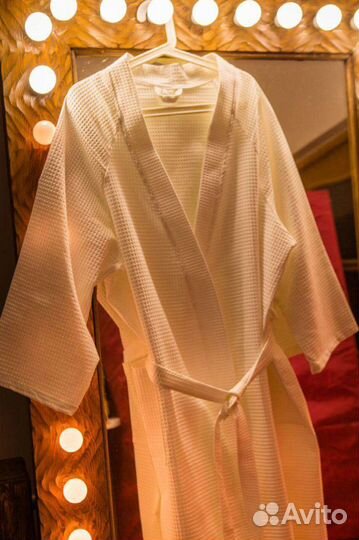 Халат вафельный для саун/бань/салонов Турция