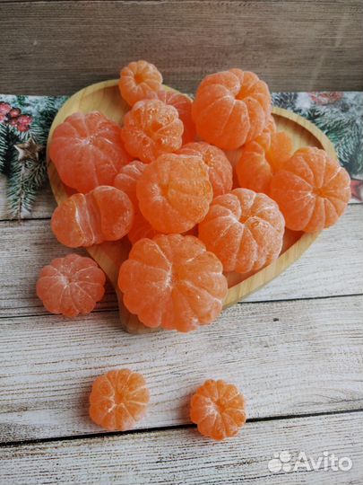 Мыло ручной работы Мандарин мини