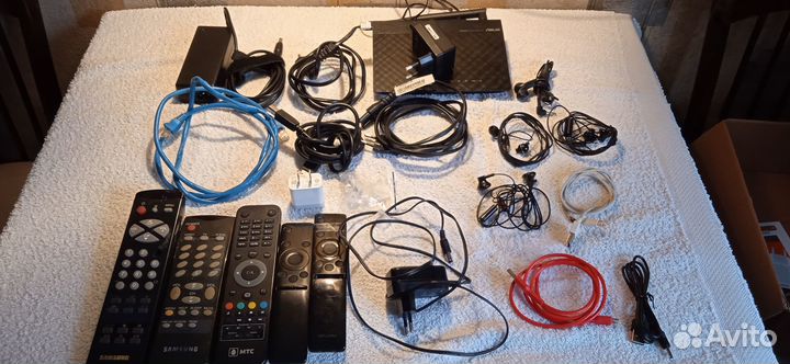 Пульты, провода для пк, роутер