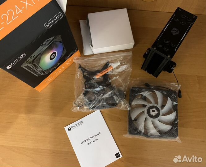 Кулер для процессора id-cooling se 224 xt argb
