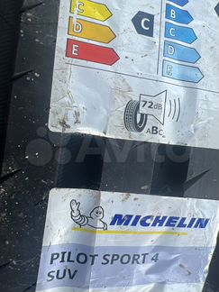 Michelin Pilot Sport 4 SUV 245/50 R20 102V